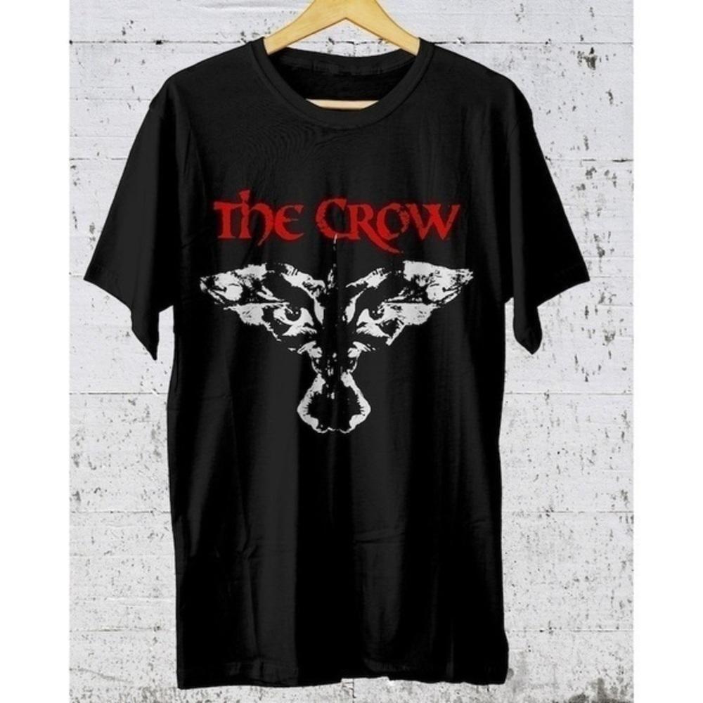 The Crow Movie Graphic Tee S Dark Gothic Film Art Unisex Style T-Shirt